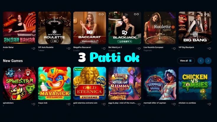 available types of 3 Patti ok bet including pre-match live express and system bets
